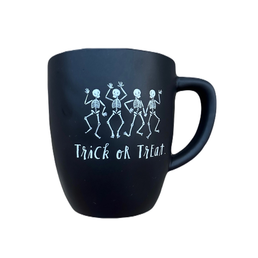 Rae Dunn Artisan Collection Trick or Treat  Skeleton Mug